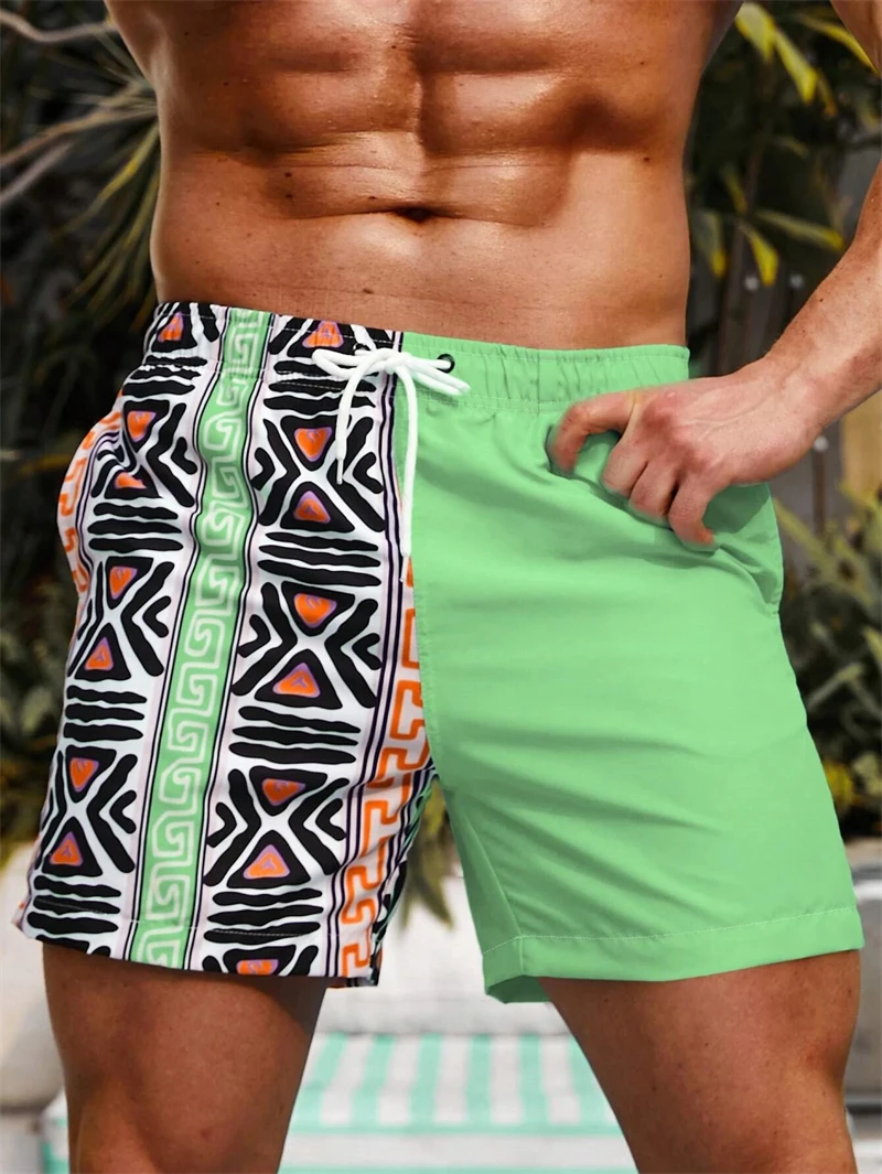 Summer Hawaiian Vacation Party Casual Beach Shorts Men's 3D Printed Board Shorts Woman Kid Comfortable Quick Dry Swimming Trunks 4