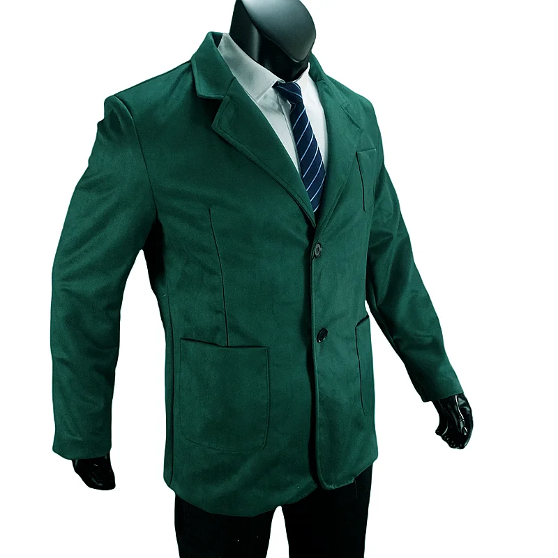Neue frühlings-und herbst männer jacke einreihige wildleder dünne mantel casual anzug street oberbekleidung männliche kleidung eu größe M-XXL – Detail 4