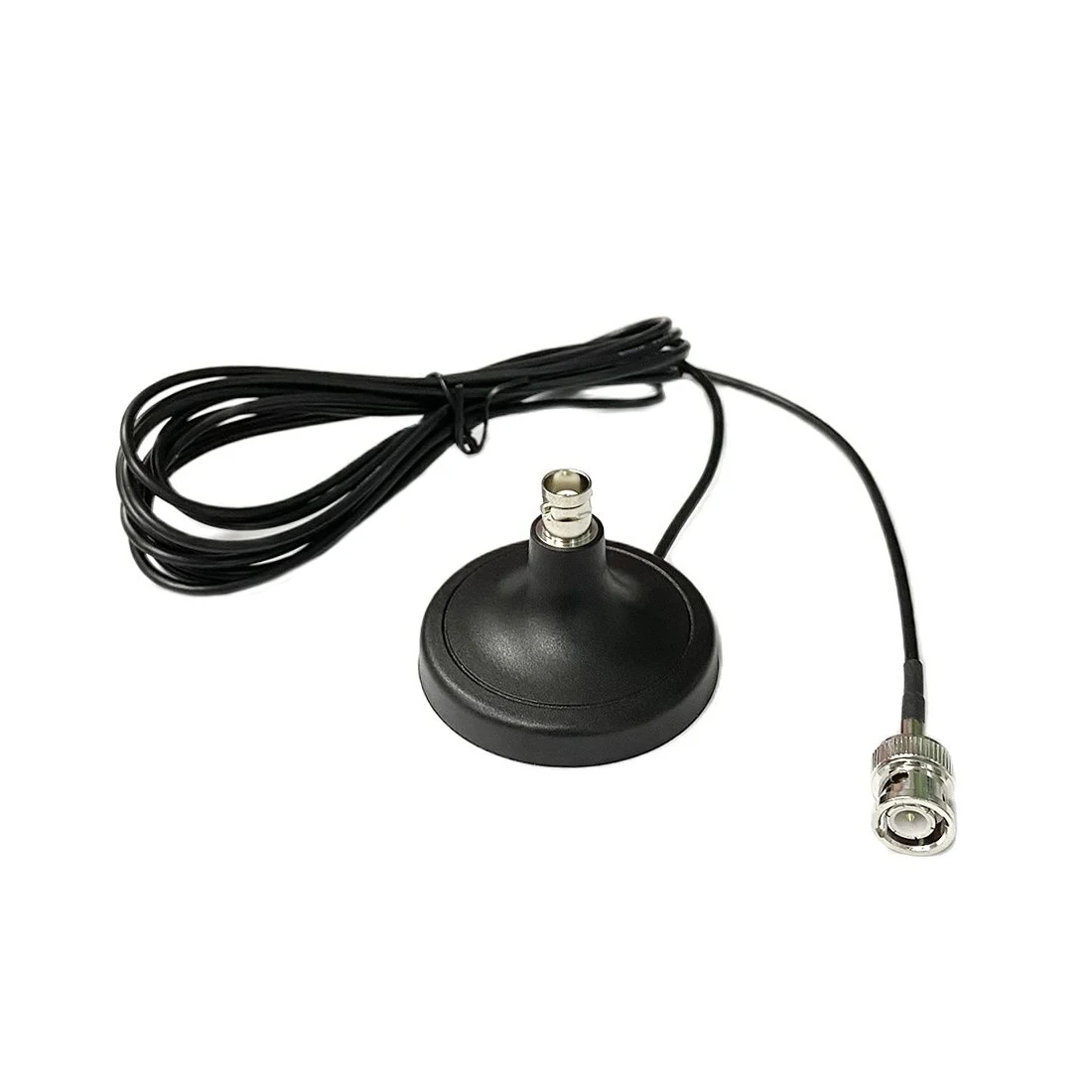Base da Antena com Ímã 3m Rg174 1pc sem Fio Cabo Conector Macho Bnc Preço de Atacado Novo