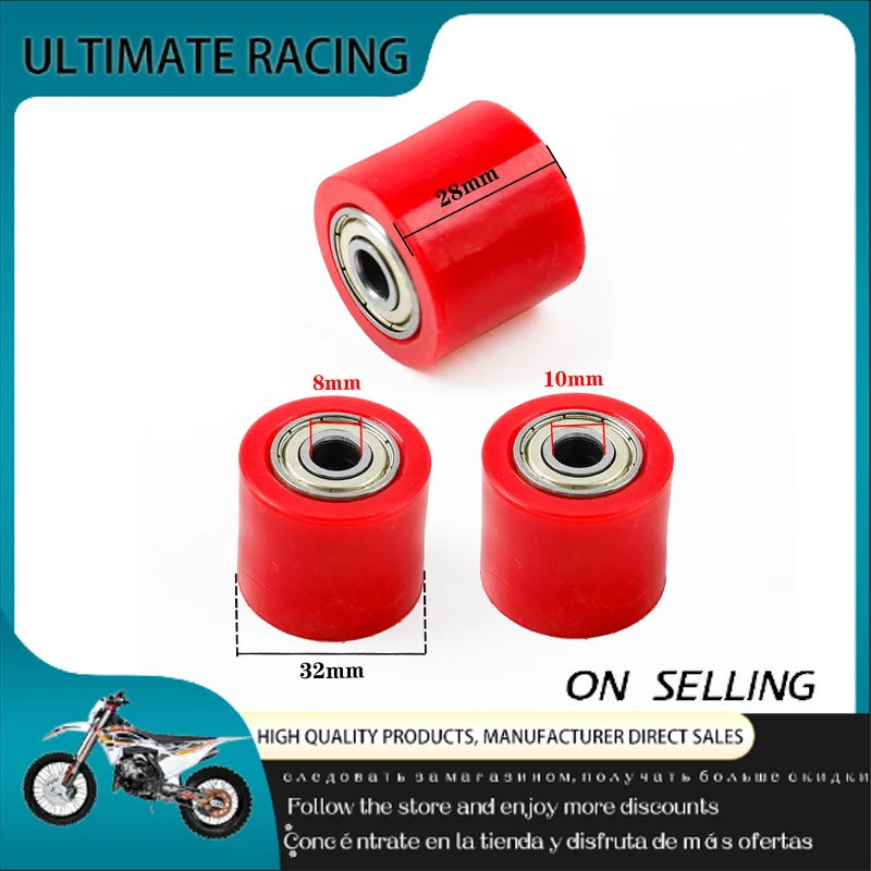 8Mm /10Mm Catena Rullo Cursore Tenditore Guida, Adatto Per Kayo T2 T4 T4L Pit Terriccio Mini Bici Atv