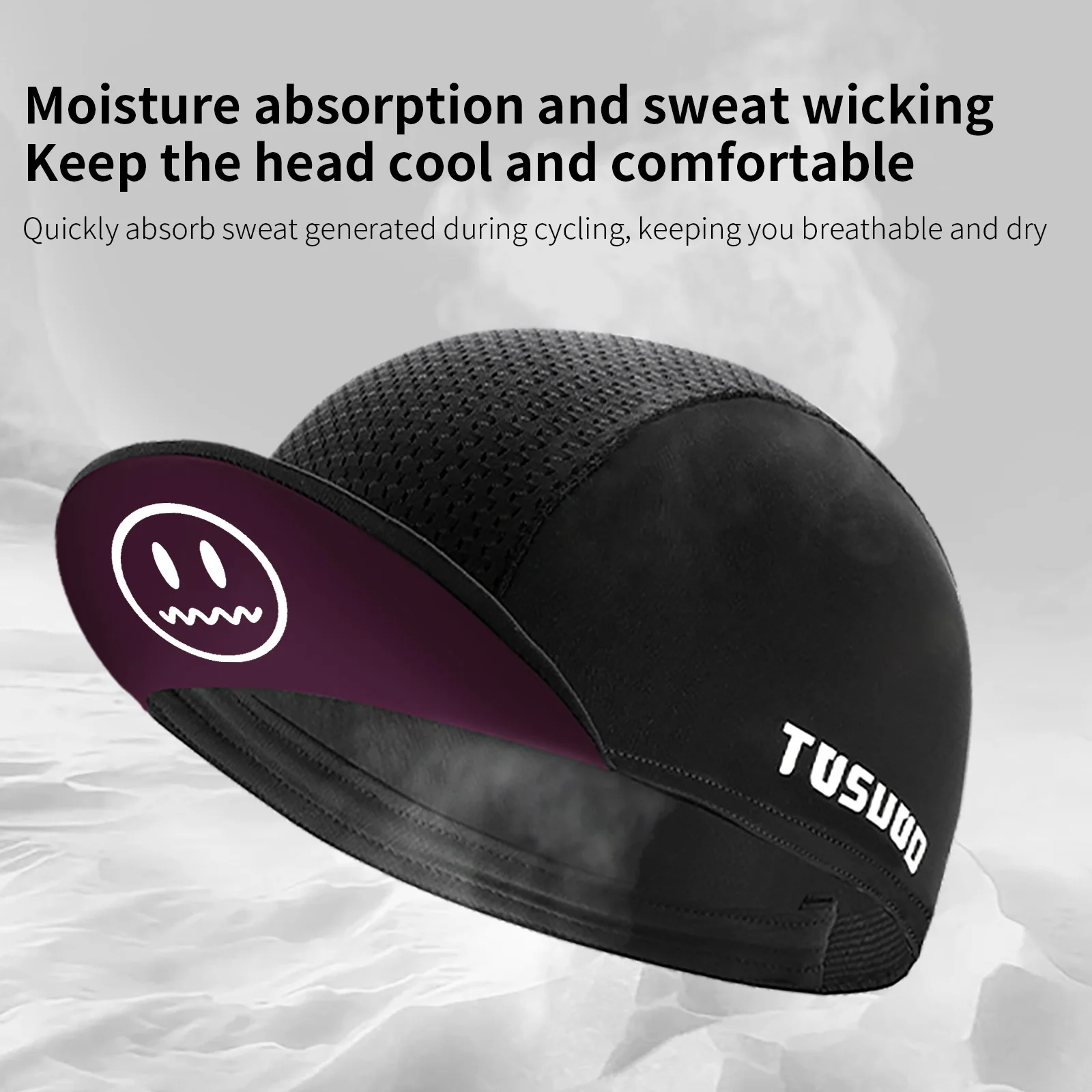 TOSUOD Cycling Cap Breathable Quick-Dry High Elastic Personality Hat Unisex - Image 3