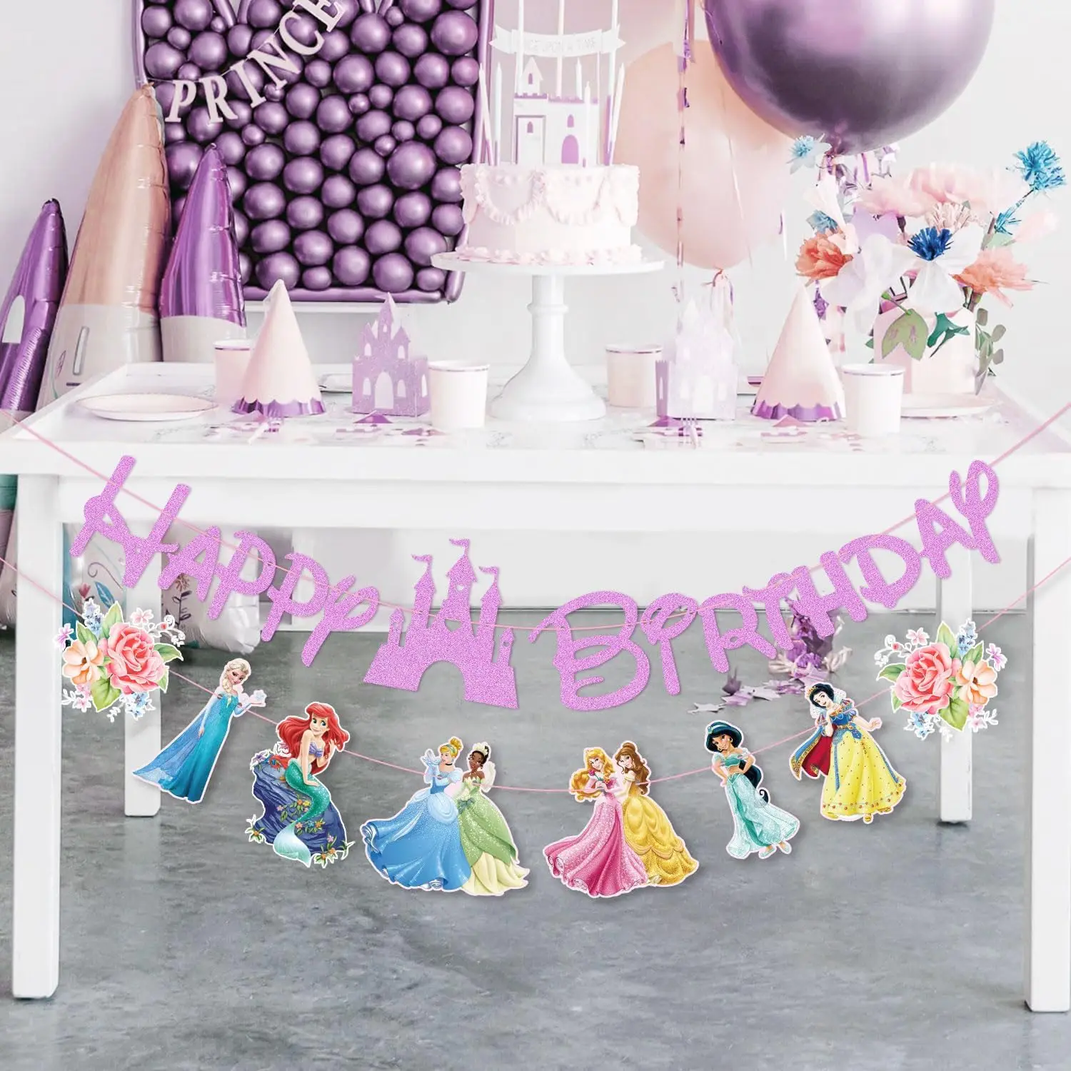 Disney Princess Baby Shower Decorations Princess Cake Topper