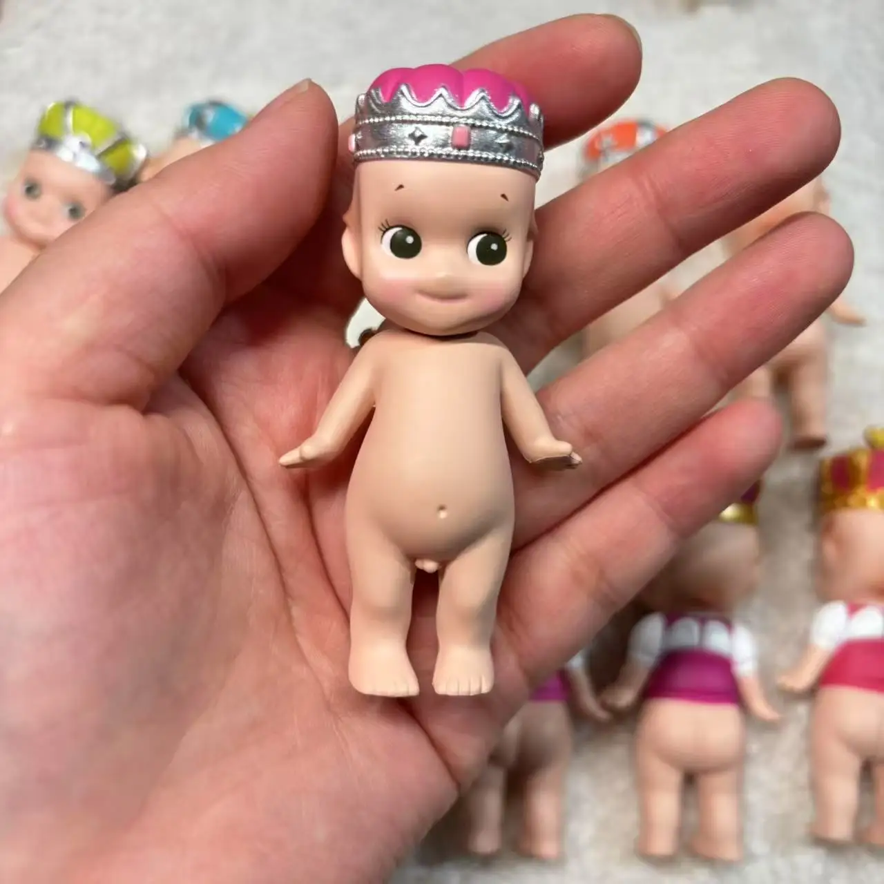 Sonny Angel Mini Figure Crown Series No box No bag Blind Box The