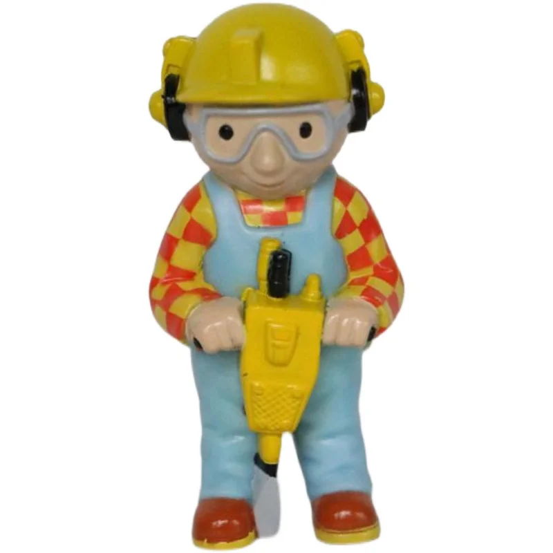 7cm cartoon bob budowniczy samochód ciężarówka lalka z PVC kolekcja dla dzieci zagraj w model domowy