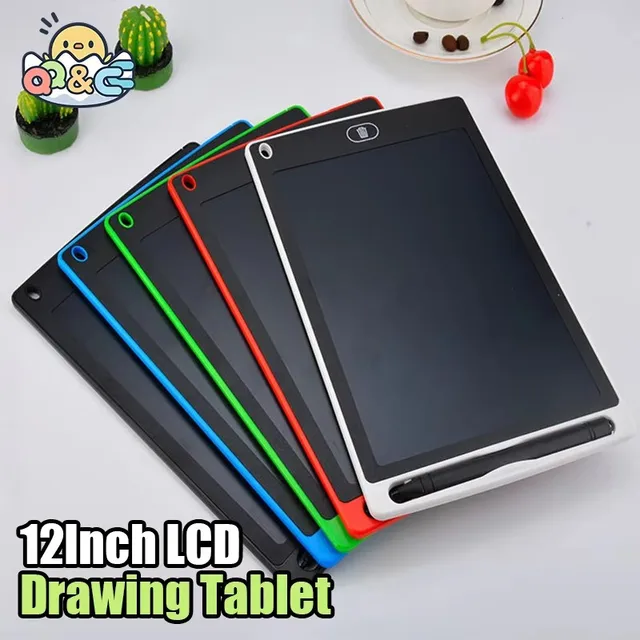 12Inch 8.5 LCD Drawing Tablet for Children Writing Learning Pad Portable Color Electronic Graphic Board Art Tool Gifts for Kids 1
