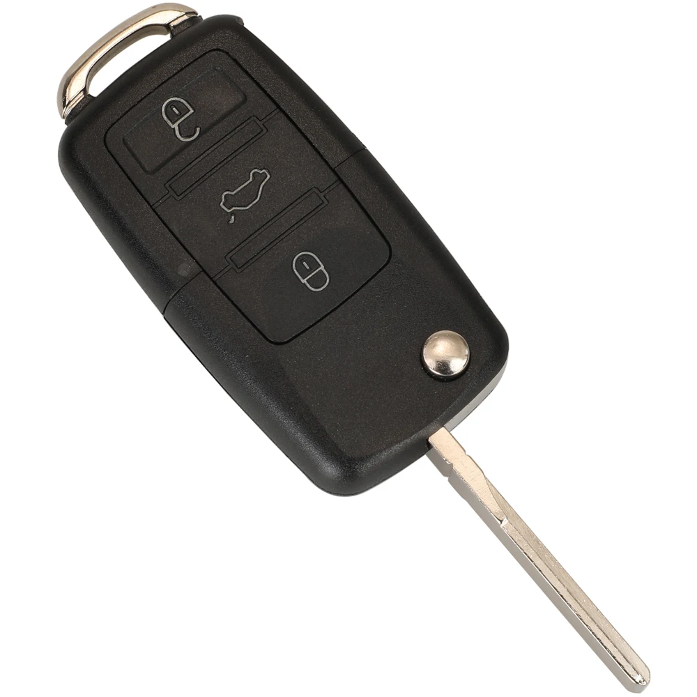3 Button Flip Remote Car Key Fob For VW PASSAT Polo Skoda Seat Polo/Golf/Beetle 1J0959753 DA/AH 1K0959753G 434Mhz ID48