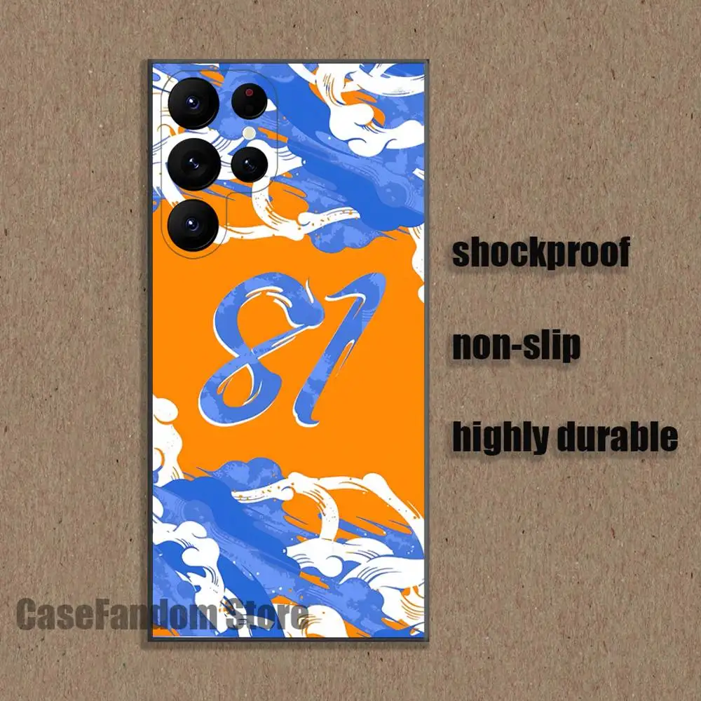 Oscar Piastri 81 Premium Black Phone Case