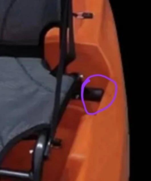 

Plastic cap kayak seat accessories