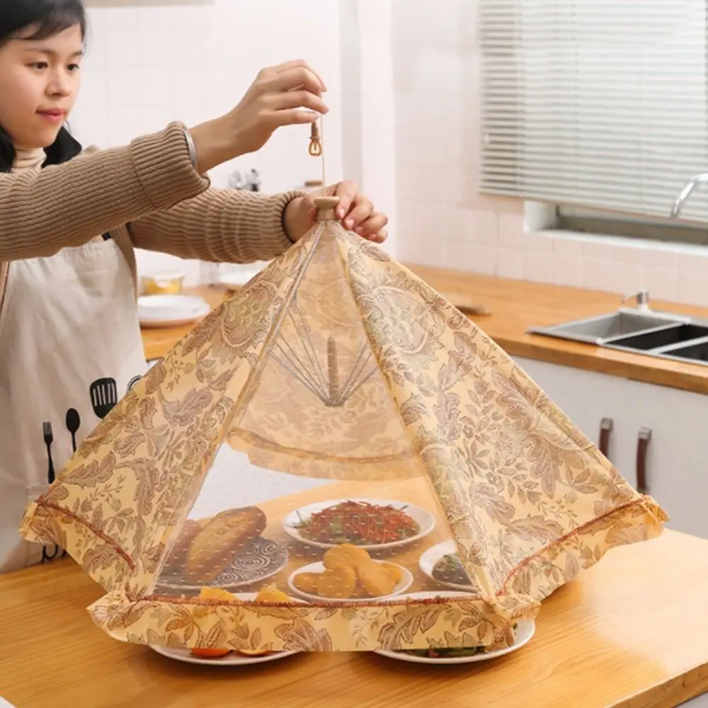 Description Picture 6 of itemUmbrella Style Food Covers Anti Fly Mosquito Meal Cover Lace Table Large Table Cover Home Gadgets Accessories