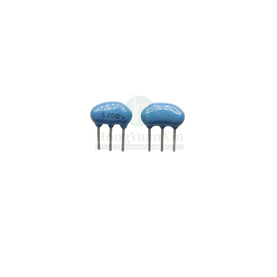 50PCS/원래 세라믹 수정 발진기 CST6.00MGW CST6.00M 6.00MHZ 6M 스트레이트 플러그 3핀 필터