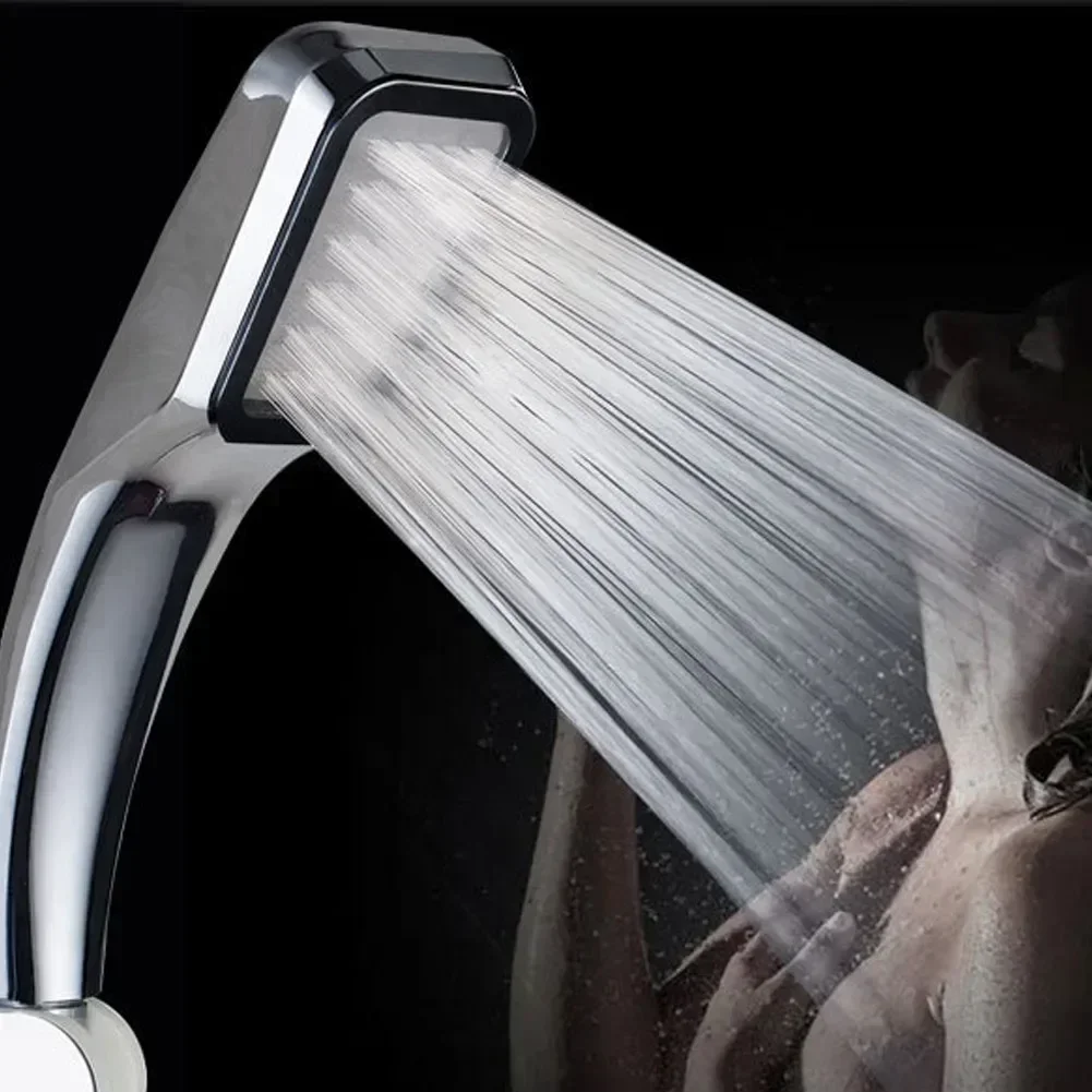 300 Holes High Pressure Rainfall Shower Head Water Saving Sprayer Nozzle Shower Head Water Saving Filter Bathroom Accessories 2