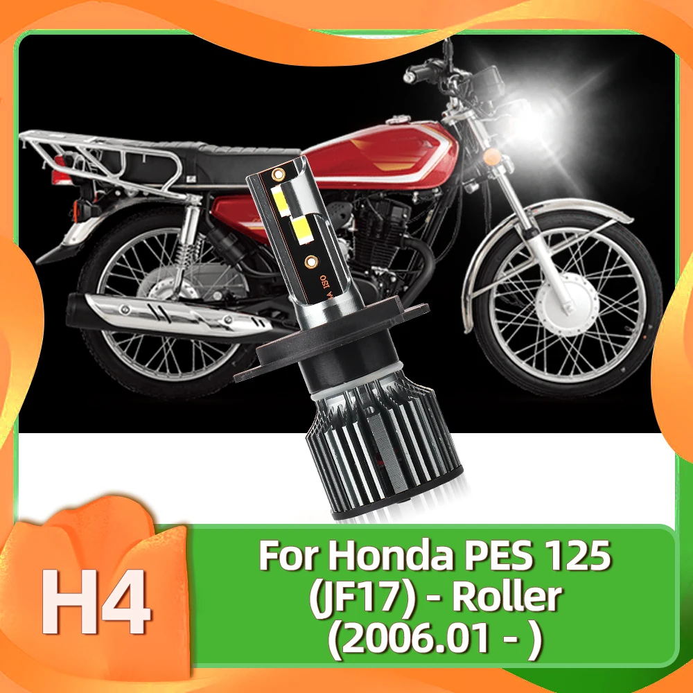 H4 Faro Del Motociclo 50W Per Honda Pes 125 (Jf17) 2006 2007 2008 2009 2010 2011 2012 2013 2014 2015 2016 2017 2018 2019-2023