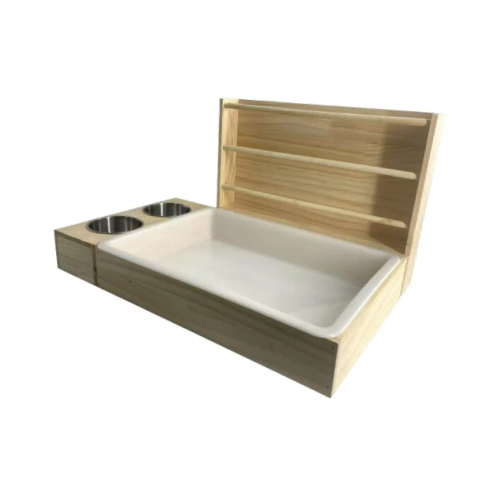 3 in 1 Rabbit Hay Feeder Guinea Pig Hay Holder for Gerbil Hamster Rabbit