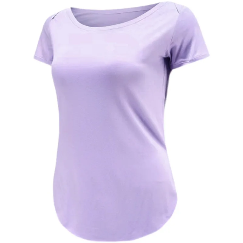 Side Split Training Tank Purple