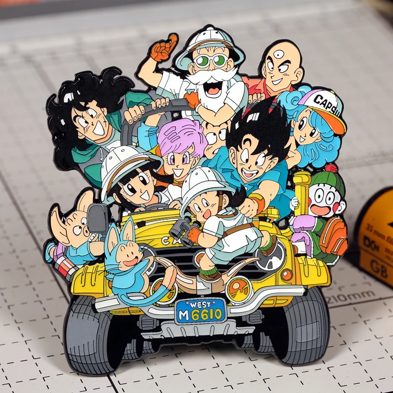 

Dragon Ball Manga Enamel Pin Brooch Cool Lapel Pins for Backpacks Christmas Gift Goku Brooch Pines Fashion Jewelry Accessories