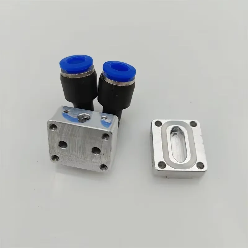 12x Kühlkörper Für Schrittmotor & 3D-Drucker – Alu, 15 X 14,5 X 13 Mm, Mit Parallelkerbe, Farbe Blau