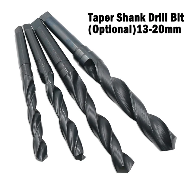 Taper shank shop drill bit set