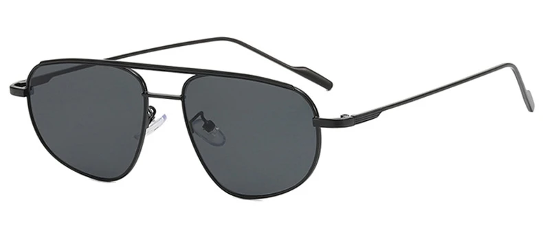 Luxury Trendy Square Sunglasses with UV400 Protection