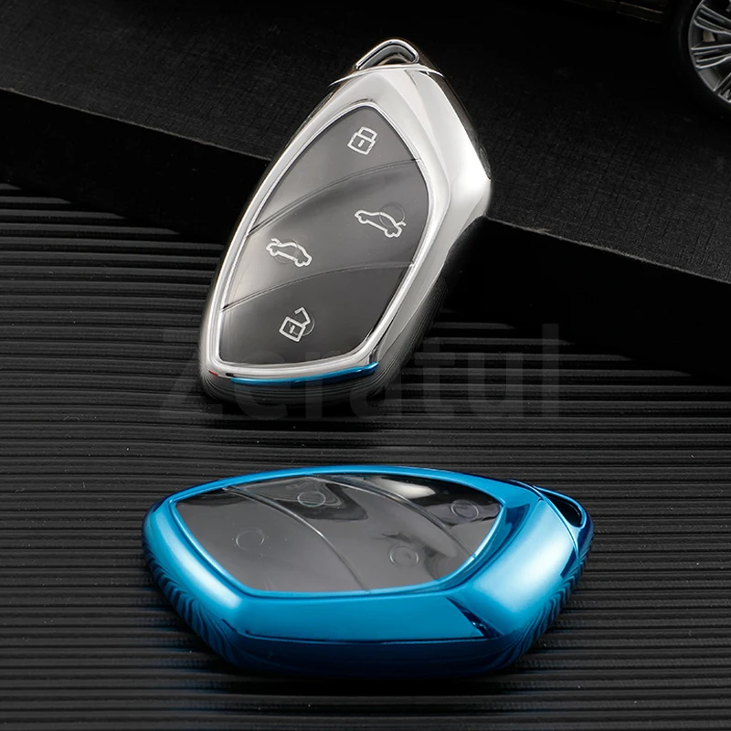 TPU 자동차 키 케이스 커버, Roewe, Marvel X, Feifan, Marvel R 쉘 Fob, 거치대 키체인 보호대 액세서리