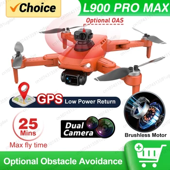 LYZRC L900 PRO SE MAX GPS Drone 4K Professionale Doppia Fotocamera Brushless 360 Evitamento Ostacoli 5G WIFI FPV Pieghevole RC Quadcopter