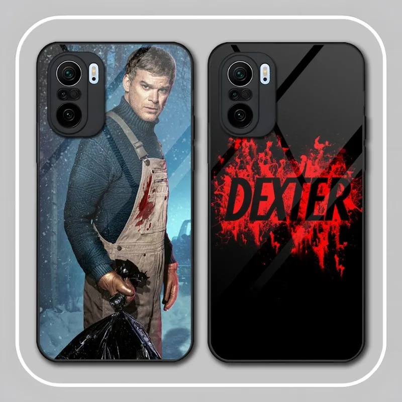 Tv Show Dexter Morgan Custodia Per Telefono In Vetro Per Xiaomi Pocof3 11 11T 10 13 12Pro Lite Redmi Note 10 9 8 Pro 9T 9A Pocox3Pro Cover