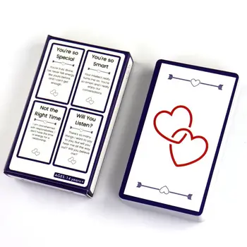 54 Messaggi Mazzo Nessuna Comunicazione Oracle Love Messaggi Relazione 10,3*6 cm