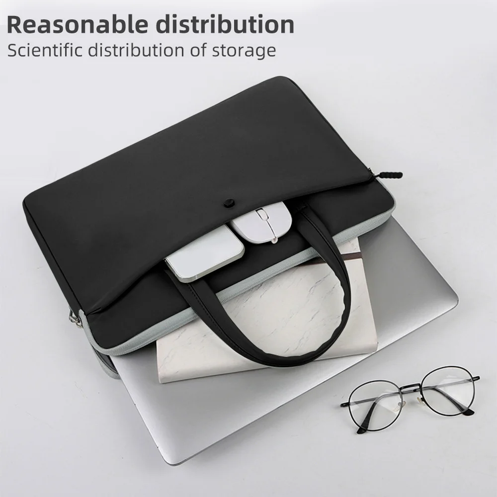 Compact and Stylish Laptop Handbag with Protective Cover