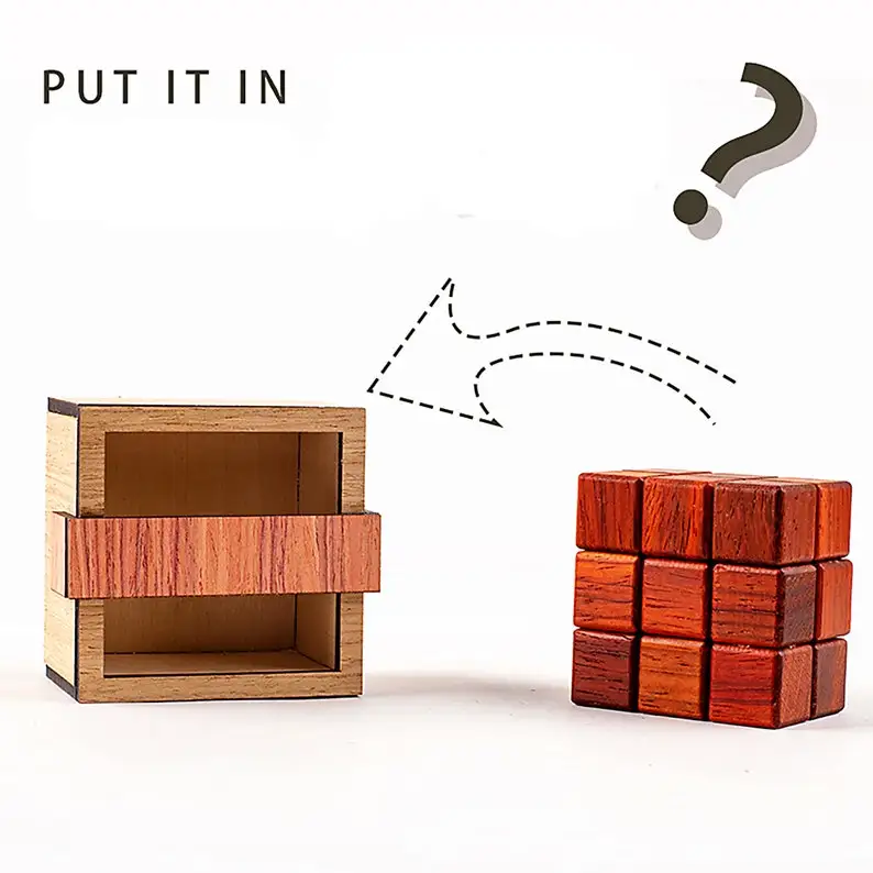 secret box Puzzle Box Brain Teaser Puzzle Gift Collectible Toy hardest