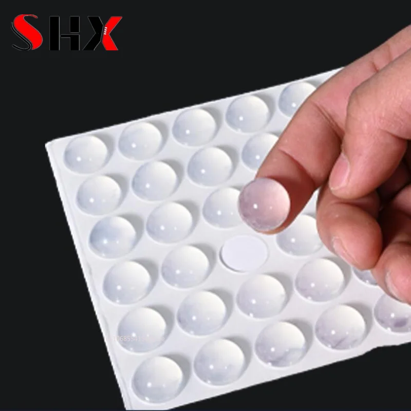 Door Stopper Silicone Door Stopper Door Stopper Bumpers Silicone Rubber Bumpers 300 Pcs Self Adhesive Door Stopper Rubber Damper Buffer Cabinet Bumpers Silicone Furniture Pads Cushion Protective Pads 8x3 10x3