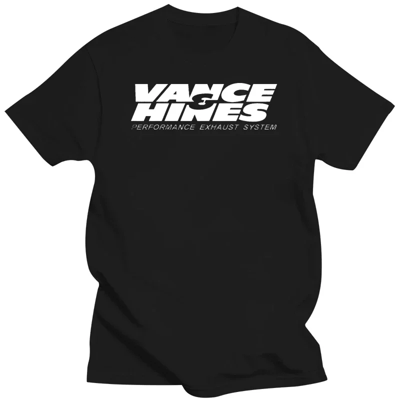 Vance Hines T-Shirt Ispirata Ai Sistemi Di Scarico Per Moto Da Corsa Taglia S A 4Xl