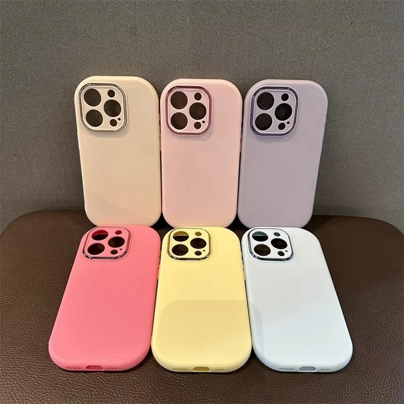 Premium Soft Silicone Candy Phone Case - Shockproof Bumper Back Cover