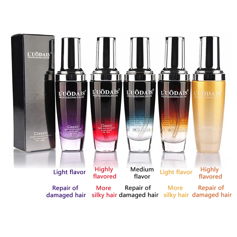 LUODAIS Argan Oil Hair Repair Smoother Shine Hair Essence For Dry Damaged