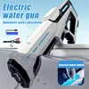 Electric Water Guns For Adults Powerful Squirt Automatic Water Suction Water Blasters Summer Outdoor Beach Toy For Kids Gift 1