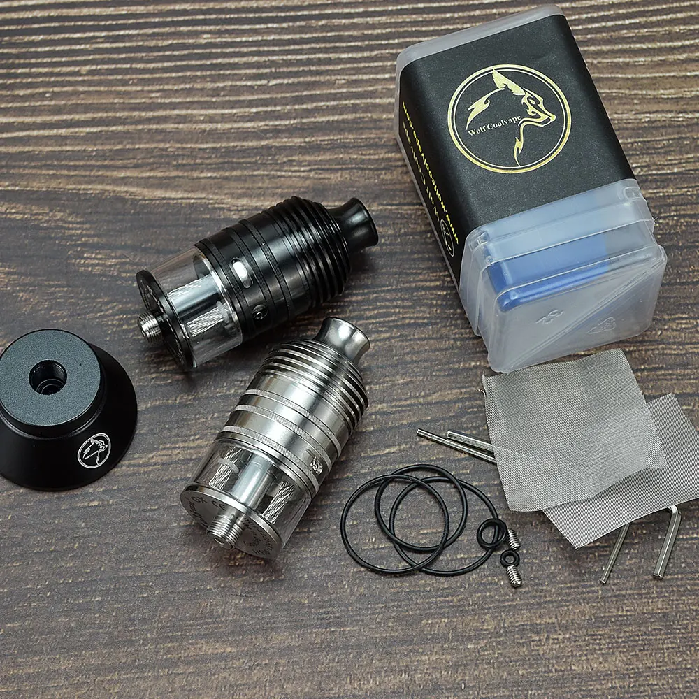 

wolfcoolvape Taifun GX RDTA Tank VAPE atomizer 4.0ml 23mm Taifun GX RTA 316SS tank vape Rebuildable rta Tank atomizer