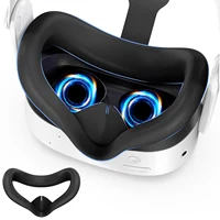 VR Silicone Face Pad Cover for Meta Quest 3S , Meta Quest 3S Accessories VR Face Cushion Pad Mask for Oculus Quest 3S  Face Pad