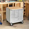 Seville Classics UltraHD Heavy Duty Rolling Cabinet Workbench Table w/Solid Wood Top Workstation for Garage, Office, Workshop 5