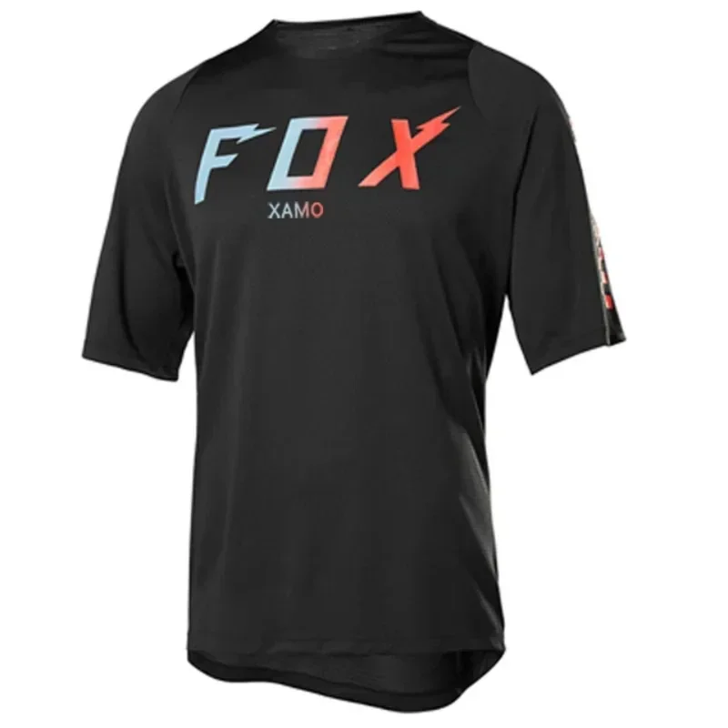남성용 통기성 BMX 산악 자전거 저지, FOX XAMO 디자인