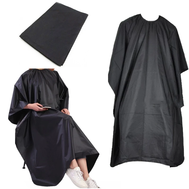Professional Black Waterproof Haircut Cape