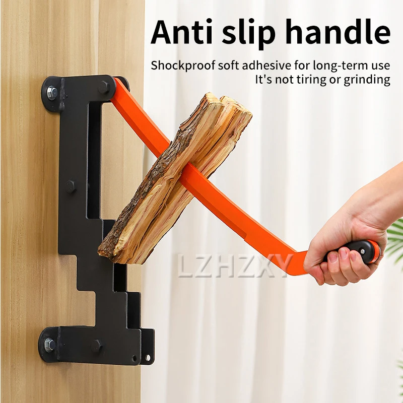 Wall Mounted Kindling Splitter Firewood Kindling Splitter Portable Manual Fire Wood Firewood Cutter