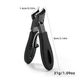 Premium Nail Care Kit: Heavy - Duty Clippers, Cuticle Nippers, and Grooming Essentials (Large mouth diagonal)