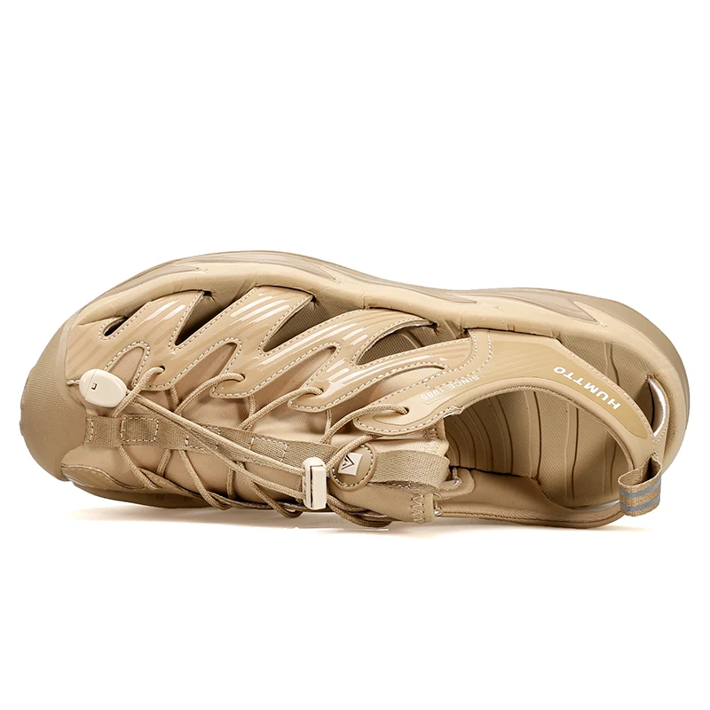 HUMTTO Hiking Shoes Summer Sandals for Men Breathable Outdoor Water Beach Mens Sandals Climbing Quick Drying Aqua Sneakers Man