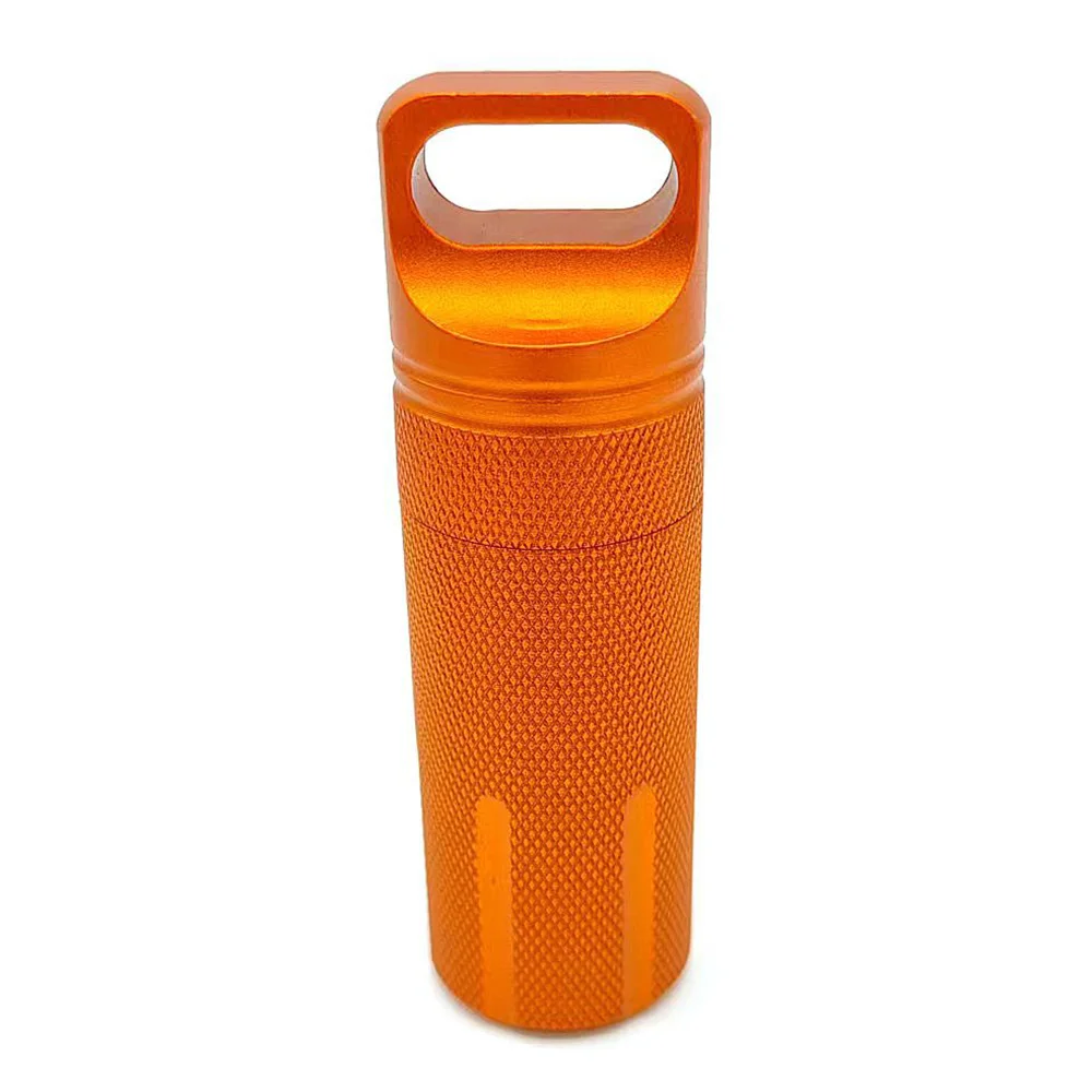Aluminum EDC Survival Kit Waterproof Seal Bottle Capsule Airtight