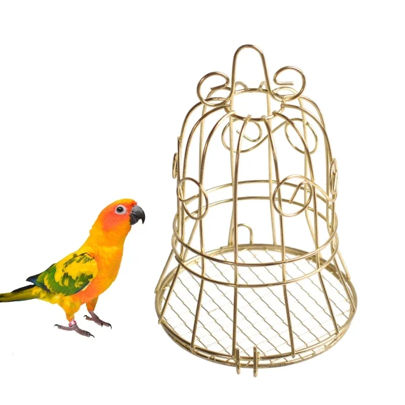 Bird Feeder Metal Bird Feeder Proof Feeders Hanging Outdoor Fat Ball Feeding Tool Gift for Bird Watchers Garden Decor K5DC