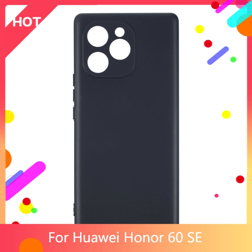 

Чехол для Honor 60 SE, матовый Мягкий силиконовый чехол из ТПУ для Huawei Honor 60 SE, тонкий противоударный чехол для телефона