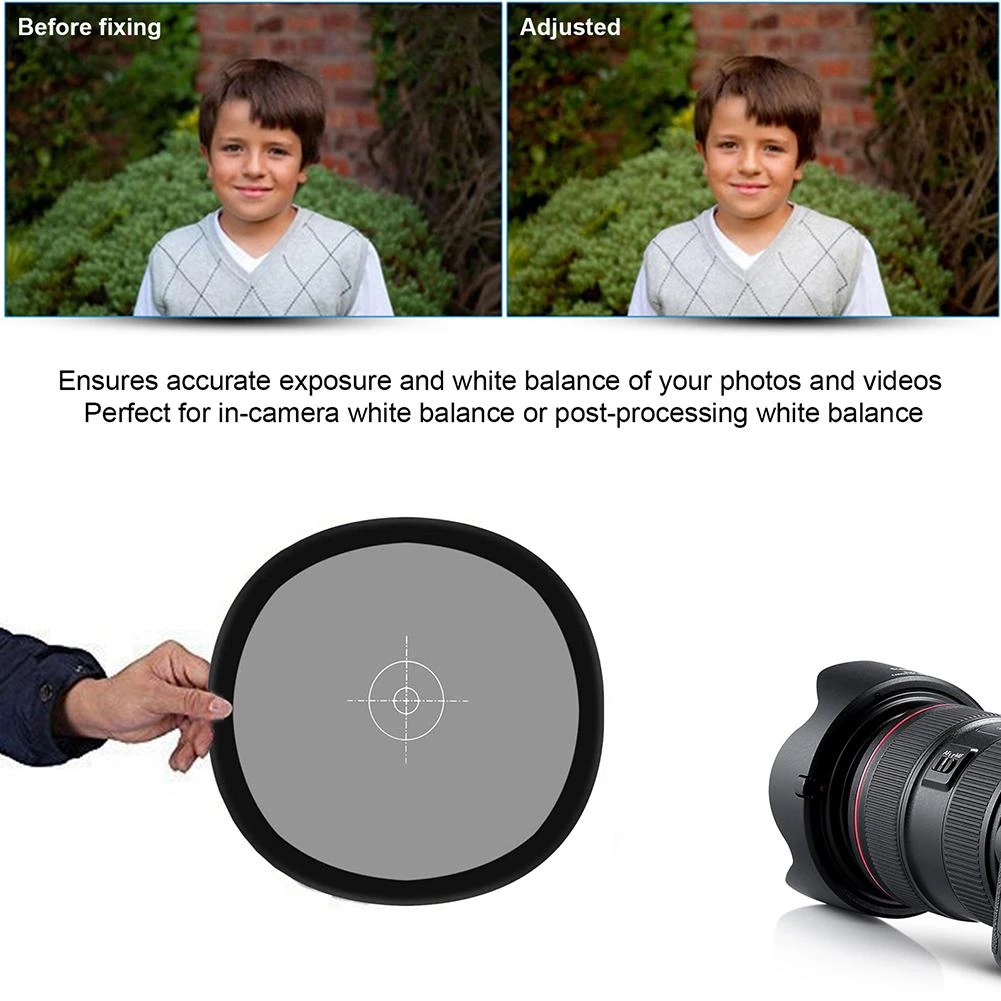 2 In1 Grey White Balance Card 12 39 39 - 2 In1 Grey White Balance Card 12 30CM 18 White Balance Card Mini Gray Card Photographic Q90 .webp