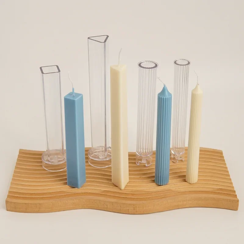 Triangular & Square Multi-Shape Candle Mold Kit for DIY Aromatherapy Candles