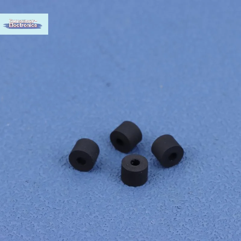 【2Pcs 7x6x5.5x1.5mm 카세트 플레이어용 핀치 롤러 고무 링 워크맨 압력 레코더 음악 플레이어 벨트 휠】