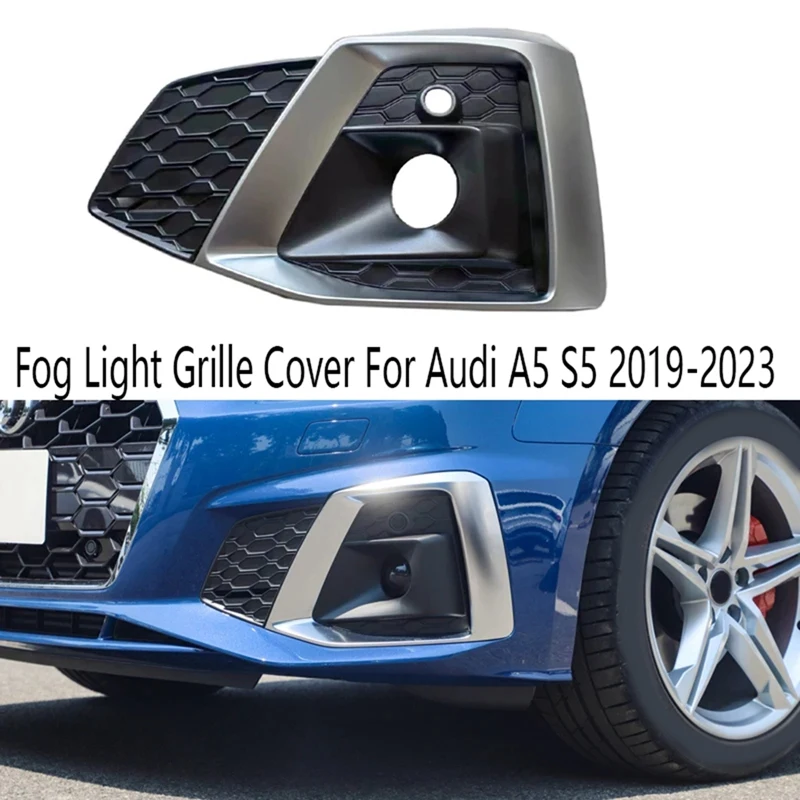 

Противотуманная решетка для автомобиля, передняя решетка для бампера с Сотами для A5 S5 2019-2023