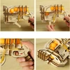 DIY Rubber Band Guns Wooden Puzzle Jigsaw Toys Kids Constructors Assemble Buiding Blocks Pistol Models for Boys Ping Pong Weapon 4