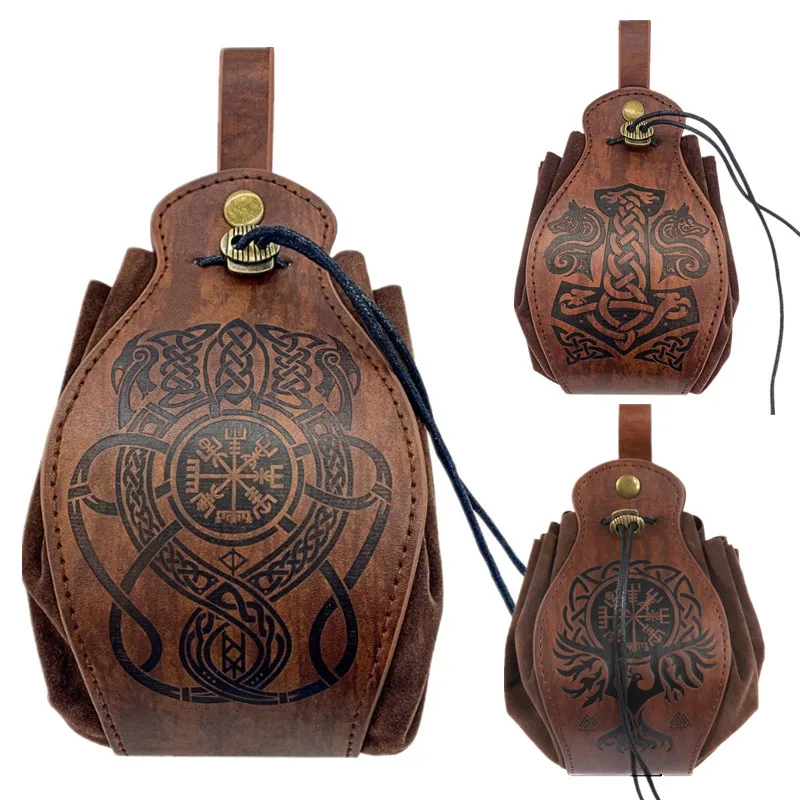 PU-Leather-For-DND-Dice-Bag-Tray-5-Celtic-Designs-Cute-Drawstring-Pouch ...